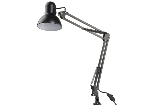 Noas Köln E27 Duylu Mengeneli Masa Lambası Siyah Renk YL86-1311