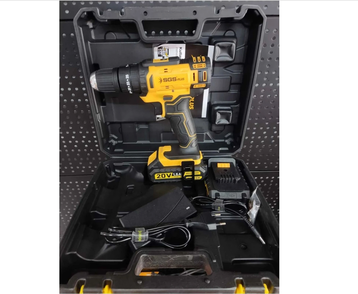 SGS 5248 AKÜLÜ DARBELİ MATKAP SETİ