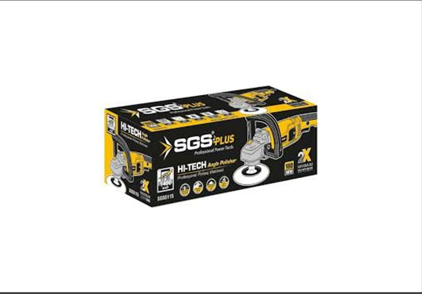 SGS 5115 PROFESYONEL POLİSAJ MAKİNESİ 1400 WATT 180MM