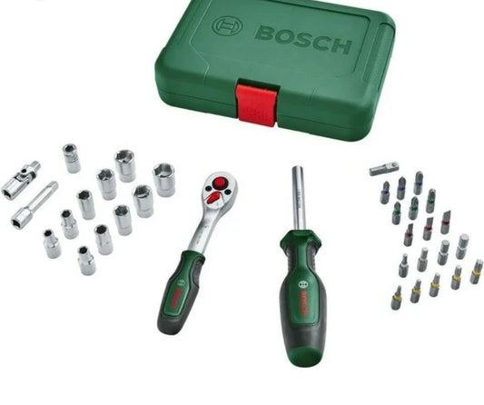 Bosch Cırcırlı Tornavida Ve Lokma Takımı 34 Parça - 1600A02BY1
